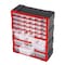 Intertool Drawer Bin Cabinet, 39 Drawers, 18.7 in. x 14.9 in. x 6.2 in., Plastic BX08-4013 - alternate 6